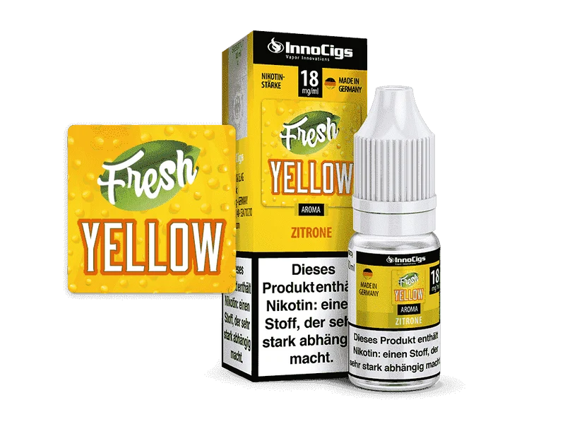 InnoCigs Fresh Yellow Zitrone Aroma Liquid