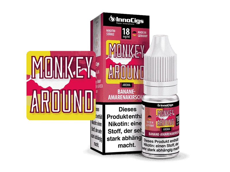 InnoCigs Monkey Around Bananen-Amarenakirsche Aroma Liquid
