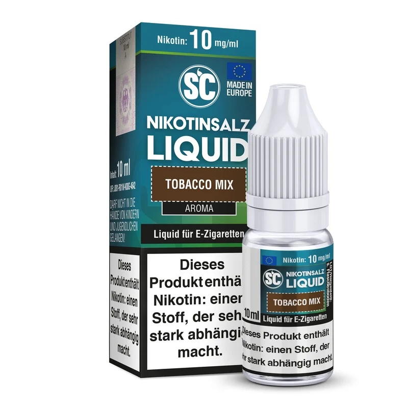 SC - Tobacco Mix - 10ml Fertigliquid (Nikotinsalz)