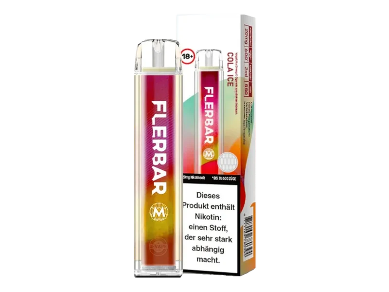 Flerbar - M - Einweg E-Zigarette (Nikotin)