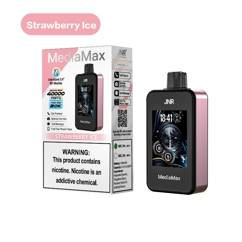 JNR MediaMax 40000 Wiederaufladbares Einweg Kit 21ml - 💥 Nehme 5 Zahle NUR 4! + Ab einem Einkauf von 100€ 2 Mystery Gratis💥