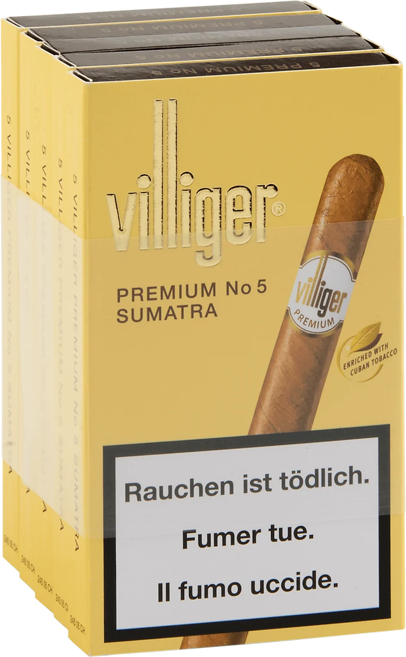 Villiger Premium No. 5 Sumatra 5 Stück