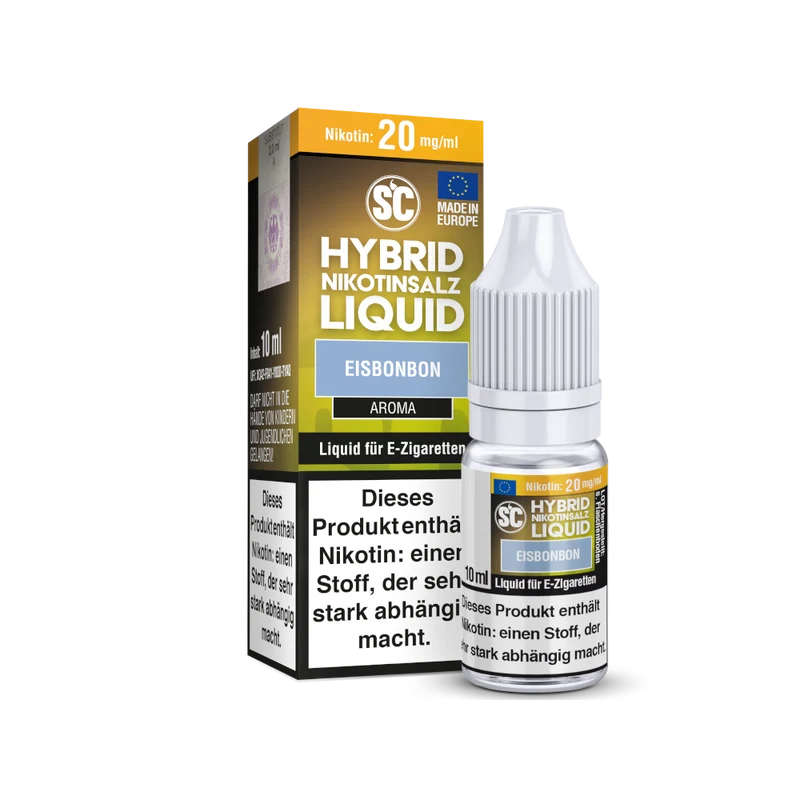 SC Eisbonbon Hybrid Nikotinsalz Liquid – 10ml E-Liquid für E-Zigaretten