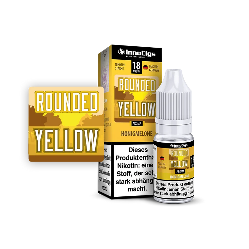 Rounded Yellow Honigmelonen Aroma - Liquid für E-Zigaretten