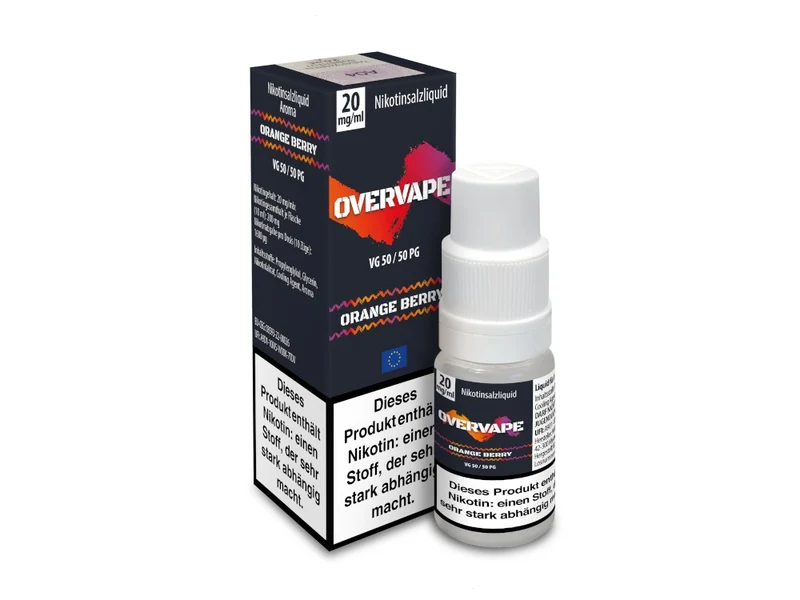 Overvape - Nikotinsalz Liquid - Orange Berry