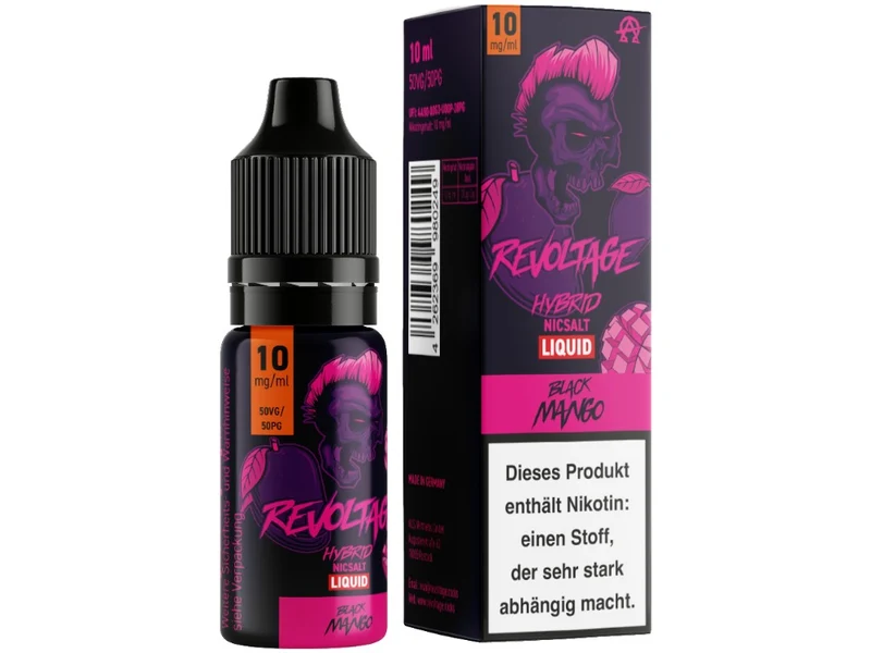 Revoltage - Hybrid Nikotinsalz Liquid - Black Mango
