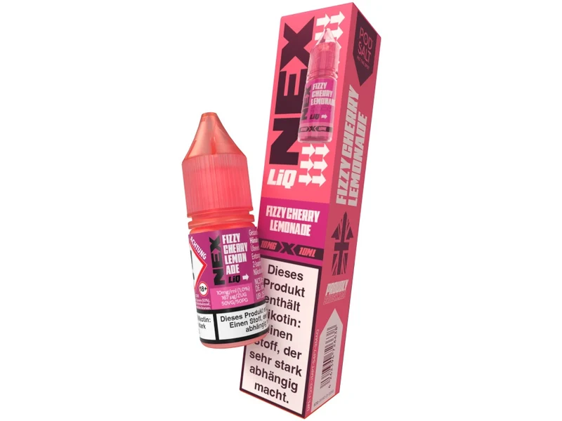 Pod Salt NexLiq Fizzy Cherry Lemonade Nikotinsalz Liquid - 10ml E-Liquid