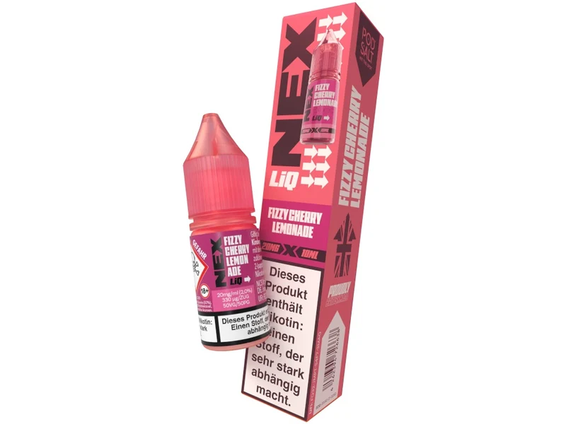 Pod Salt NexLiq Fizzy Cherry Lemonade Nikotinsalz Liquid - 10ml E-Liquid