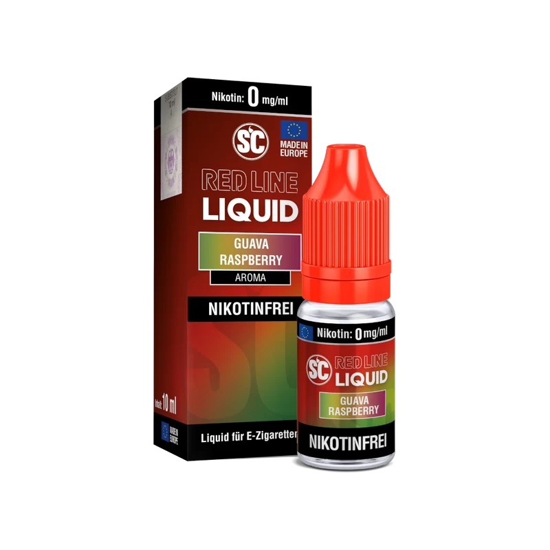 SC Red Line Guava Raspberry Liquid – Fruchtiges Nikotinsalz Aroma 10 ml