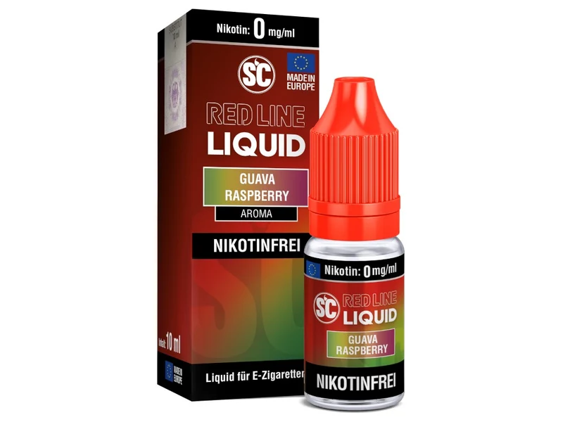 SC Red Line Guava Raspberry Liquid – Fruchtiges Nikotinsalz Aroma 10 ml