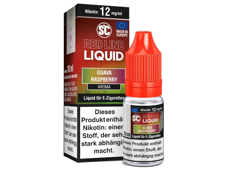 SC Red Line Guava Raspberry Liquid – Fruchtiges Nikotinsalz Aroma 10 ml