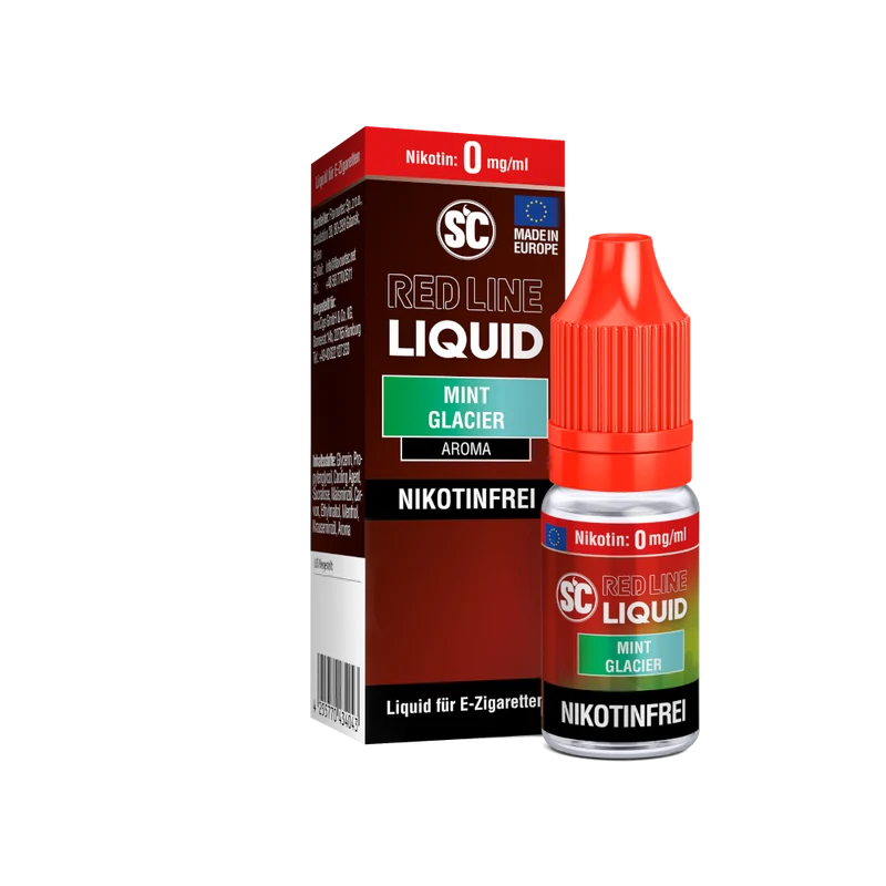 SC Red Line Mint Glacier Nikotinsalz Liquid – Minze & Frische 10ml