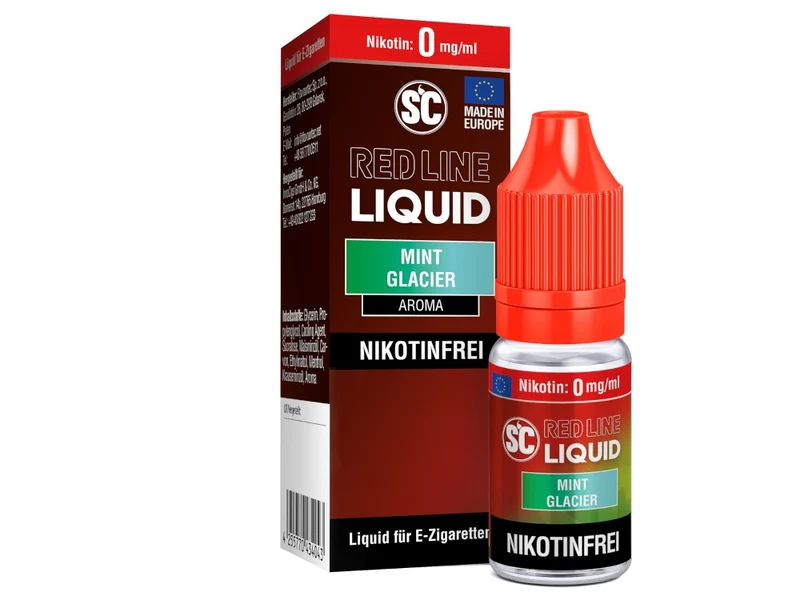 SC Red Line Mint Glacier Nikotinsalz Liquid – Minze & Frische 10ml