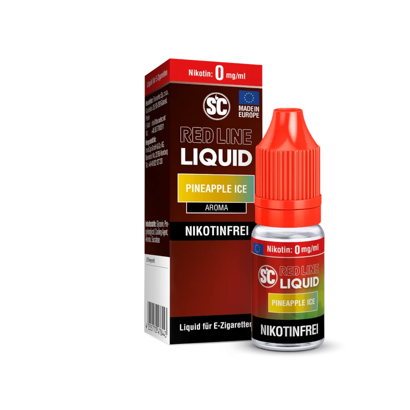 SC Red Line Pineapple Ice Nikotinsalz Liquid – 10 ml