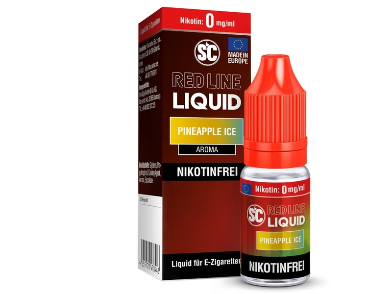 SC Red Line Pineapple Ice Nikotinsalz Liquid – 10 ml
