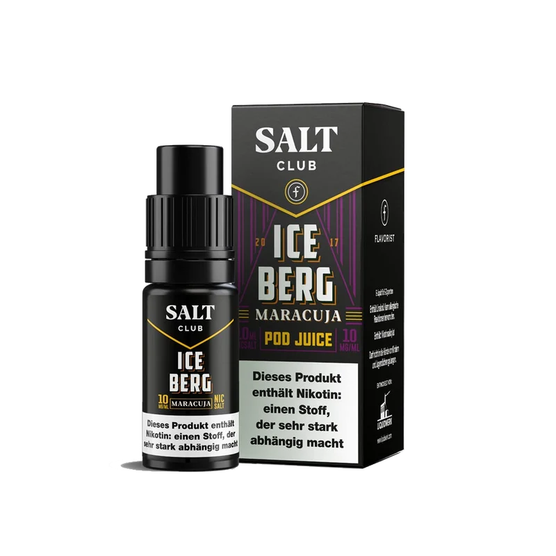 Salt Club - Flavorist Iceberg - Nikotinsalz Liquid - Maracuja