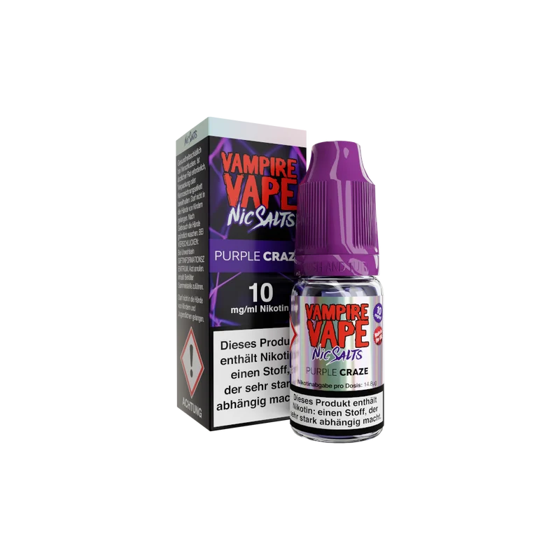 Vampire Vape - Purple Craze - Nikotinsalz Liquid