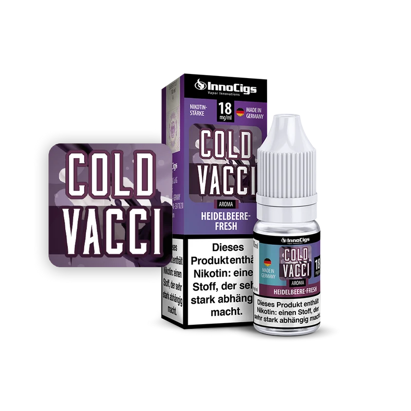 Cold Vacci Heidelbeere-Fresh Aroma - Liquid für E-Zigaretten
