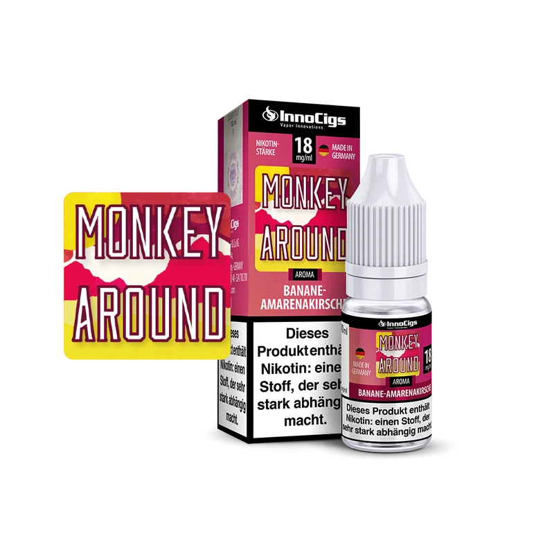 Monkey Around Bananen-Amarenakirsche Aroma - Liquid für E-Zigaretten