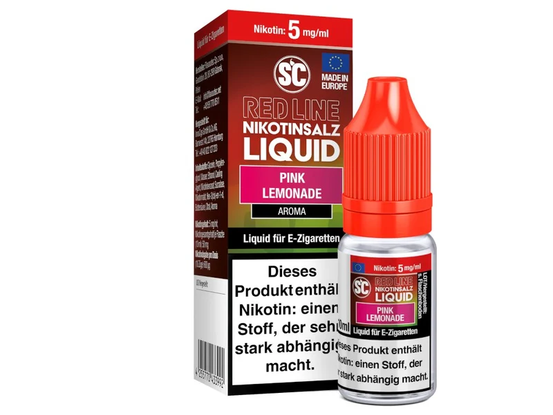 SC Red Line Pink Lemonade Nikotinsalz Liquid – 10 ml