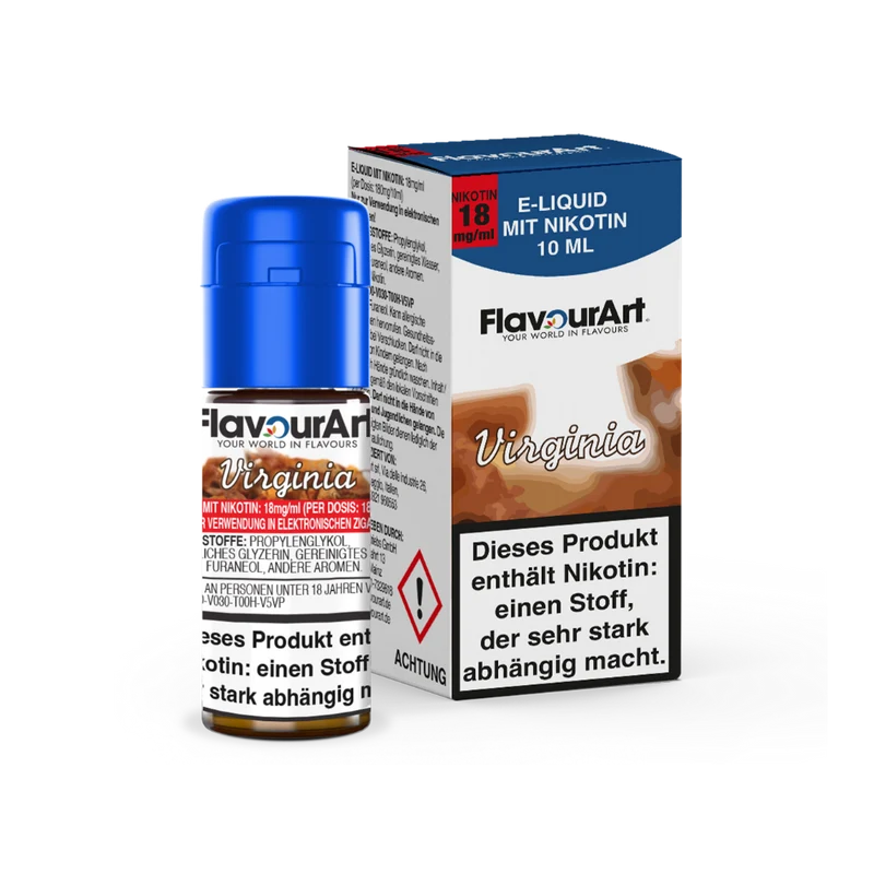 FlavourArt - E-Zigaretten Liquid - Virginia