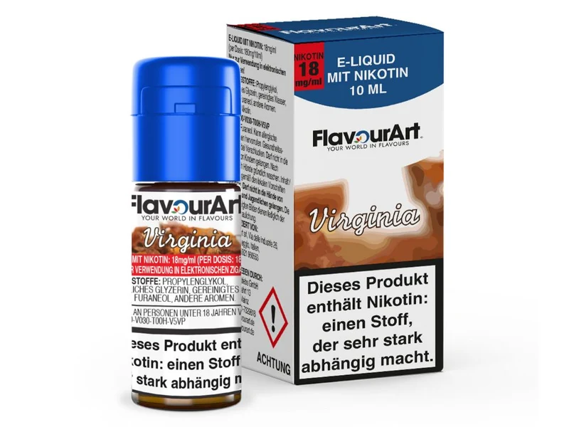 FlavourArt - E-Zigaretten Liquid - Virginia