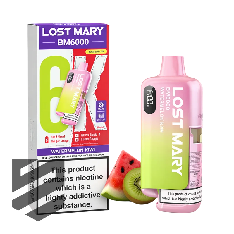 Lost Mary BM6000 Prefilled Pod Kit – Watermelon Kiwi