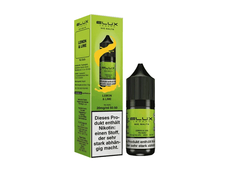 Elux Lemon & Lime Nikotinsalz Liquid