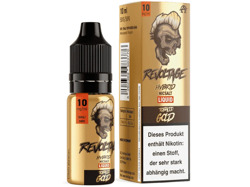 Revoltage Tobacco Gold Hybrid Nikotinsalz Liquid