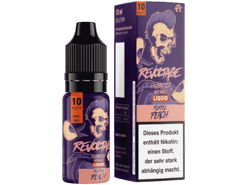 Revoltage Purple Peach Hybrid Nikotinsalz Liquid