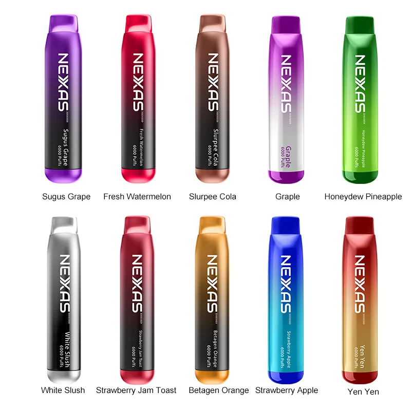 [Clearance Sale] Nexas 6000 Puffs Einweg Kit 600mAh 12ml