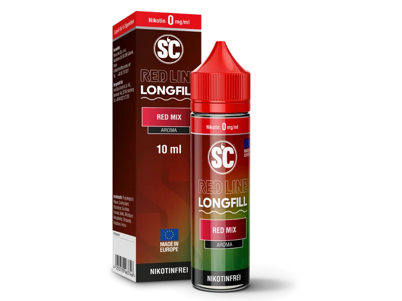 SC - Red Line - Red Mix - Longfill Aroma 10ml (60ml Flasche)