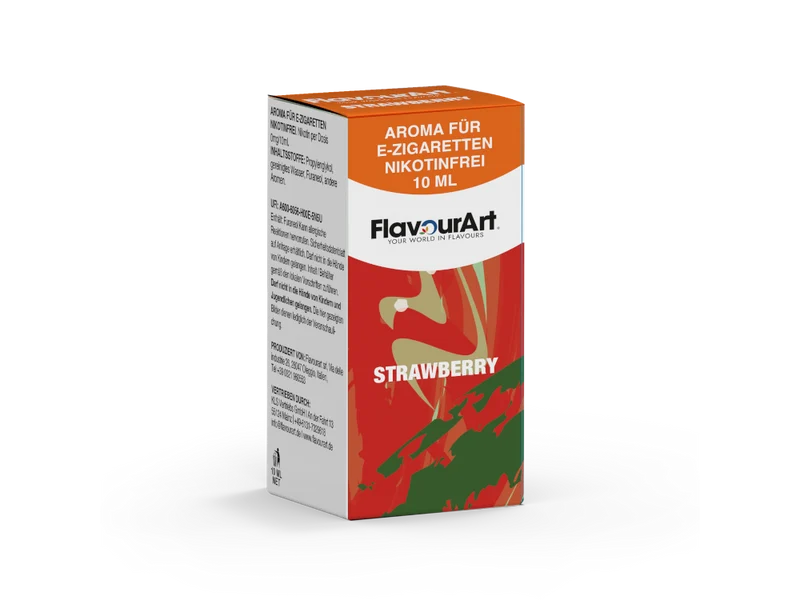 FlavourArt - Strawberry - Konzentrat Aroma 10ml (10ml Flasche)