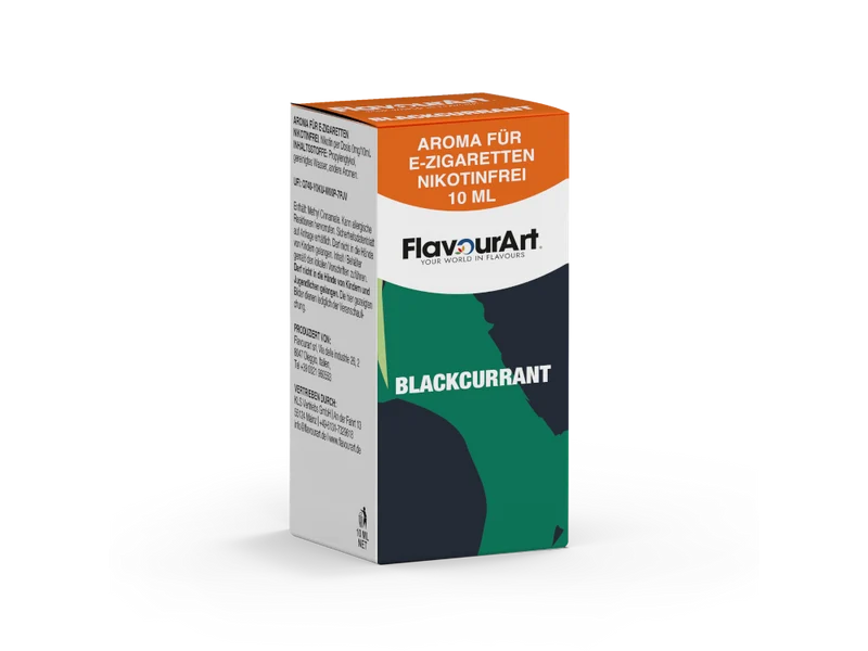 FlavourArt - Black Currant - Konzentrat Aroma 10ml (10ml Flasche)