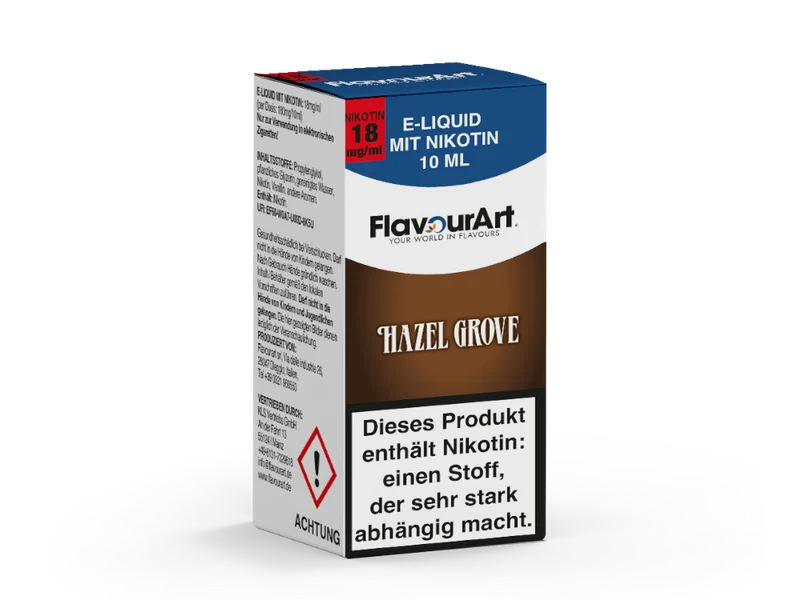 FlavourArt - Hazel Grove - 10ml Fertigliquid (Nikotin)
