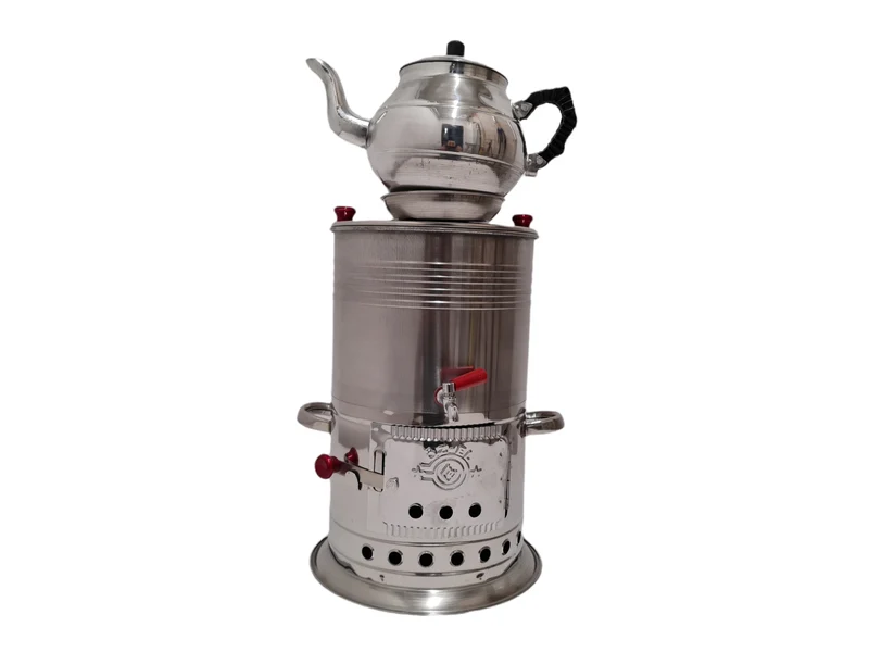 Holzkohle Samowar Teekocher 4 L