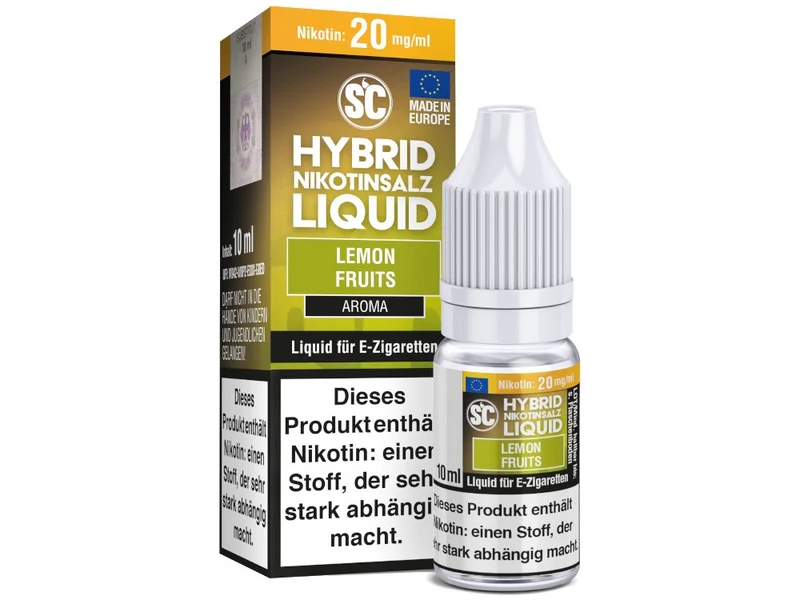 SC Lemon Fruits Hybrid Nikotinsalz Liquid – Zitrus & Cassis E-Liquid 10ml
