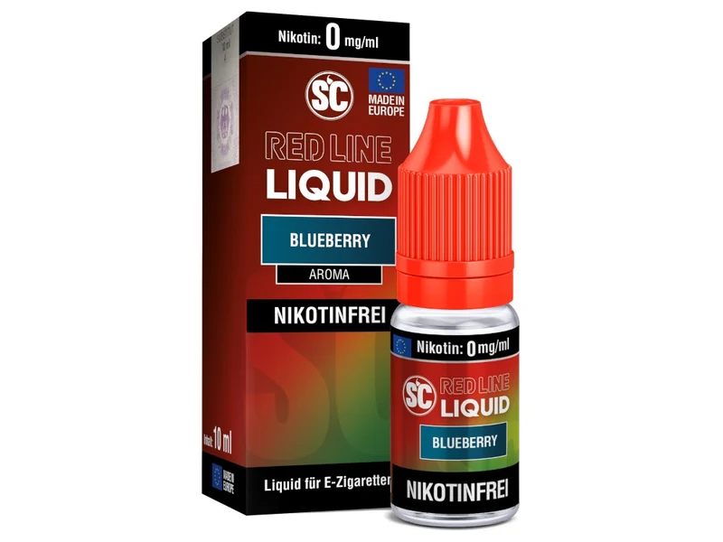 SC Red Line Blueberry Liquid – Blaubeere & Ice E-Zigarette Liquid 10ml