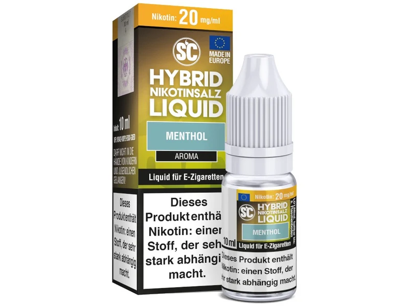 SC Menthol Hybrid Nikotinsalz Liquid - 10ml E-Liquid für E-Zigaretten