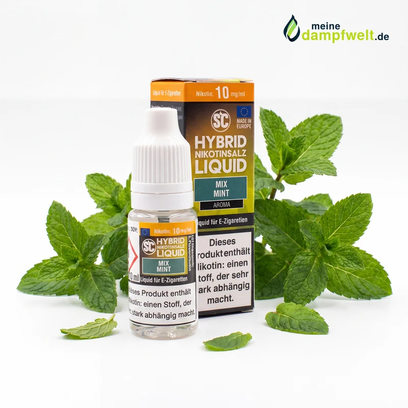 SC Hybrid Nikotinsalz Liquid Mix Mint – 10 ml E-Liquid für E-Zigaretten