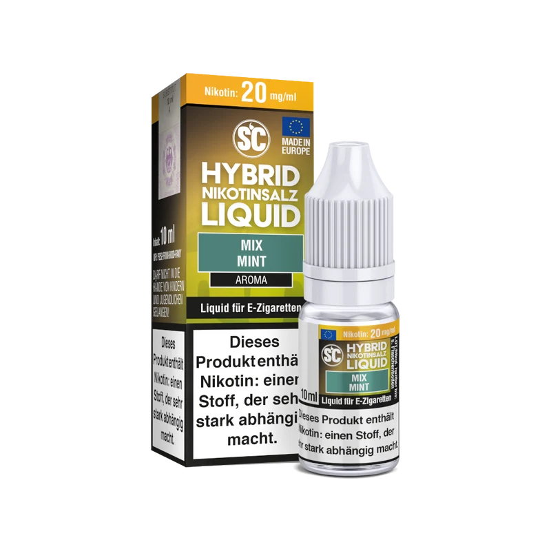 SC Hybrid Nikotinsalz Liquid Mix Mint – 10 ml E-Liquid für E-Zigaretten