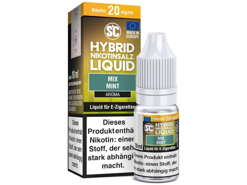 SC Hybrid Nikotinsalz Liquid Mix Mint – 10 ml E-Liquid für E-Zigaretten