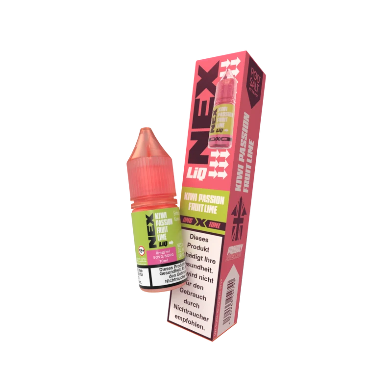 Pod Salt NexLiq Nikotinsalz Liquid – Kiwi Passionfruit Lime – 10 ml