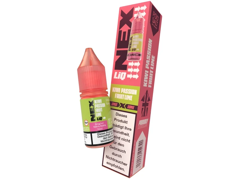 Pod Salt NexLiq Nikotinsalz Liquid – Kiwi Passionfruit Lime – 10 ml