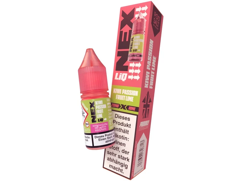Pod Salt NexLiq Nikotinsalz Liquid – Kiwi Passionfruit Lime – 10 ml