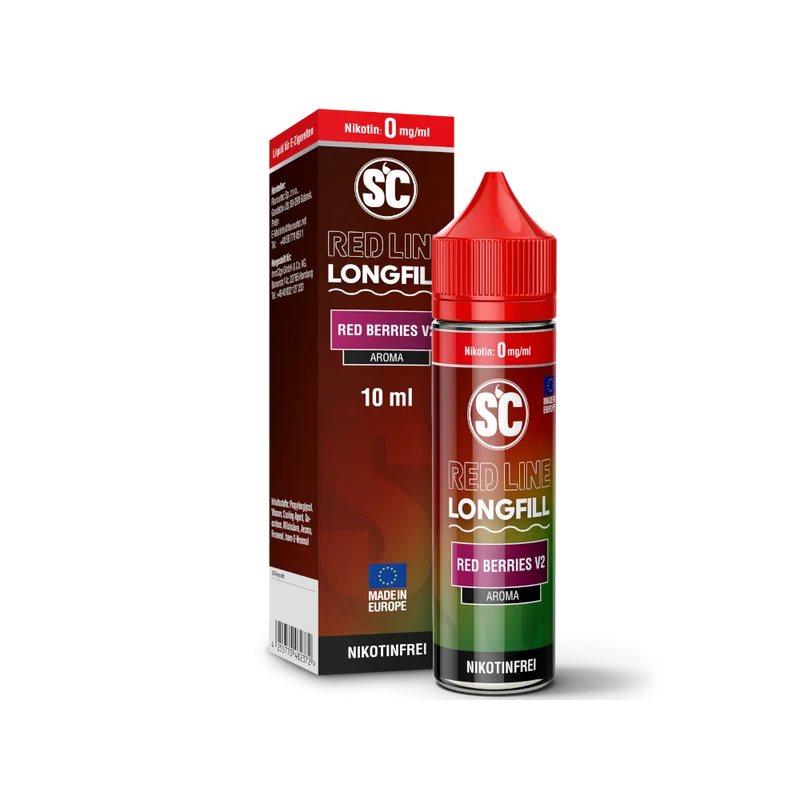 SC Red Line Red Berries V2 Longfill Aroma – 10 ml Konzentrat für 60 ml