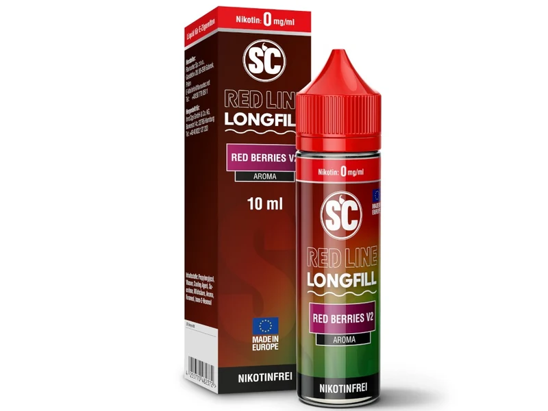 SC Red Line Red Berries V2 Longfill Aroma – 10 ml Konzentrat für 60 ml