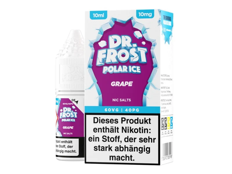 Dr. Frost - Ice Cold - Nikotinsalz Liquid - Grape