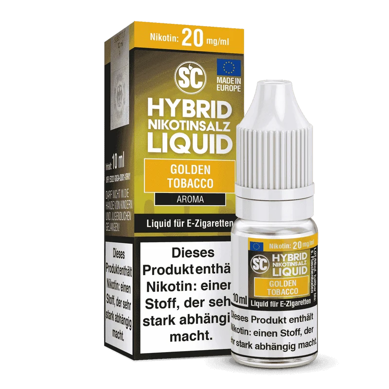 SC Golden Tobacco Hybrid Nikotinsalz Liquid
