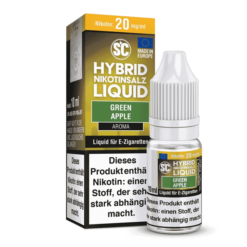 SC Green Apple Hybrid Nikotinsalz Liquid